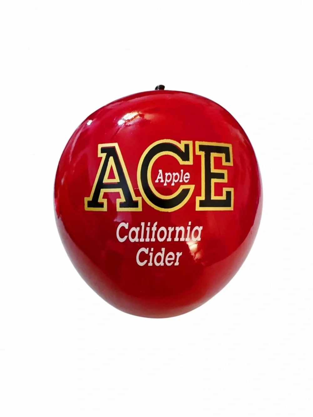 ACE Apple California Cider Beer Tap Handle Red Apple Figural New in Box